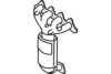 KIA 2851123720 Catalytic Converter